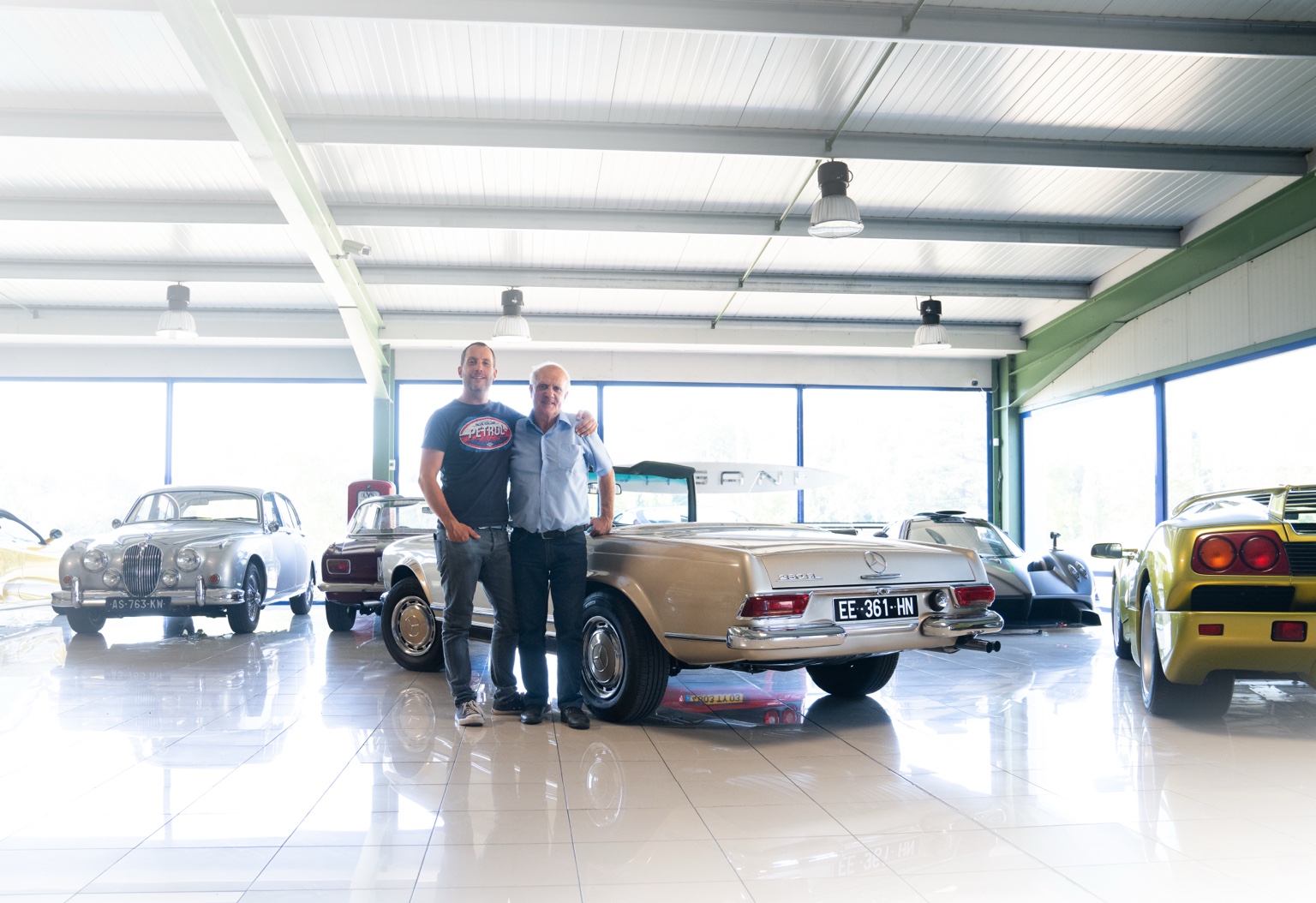 Laurent et son père