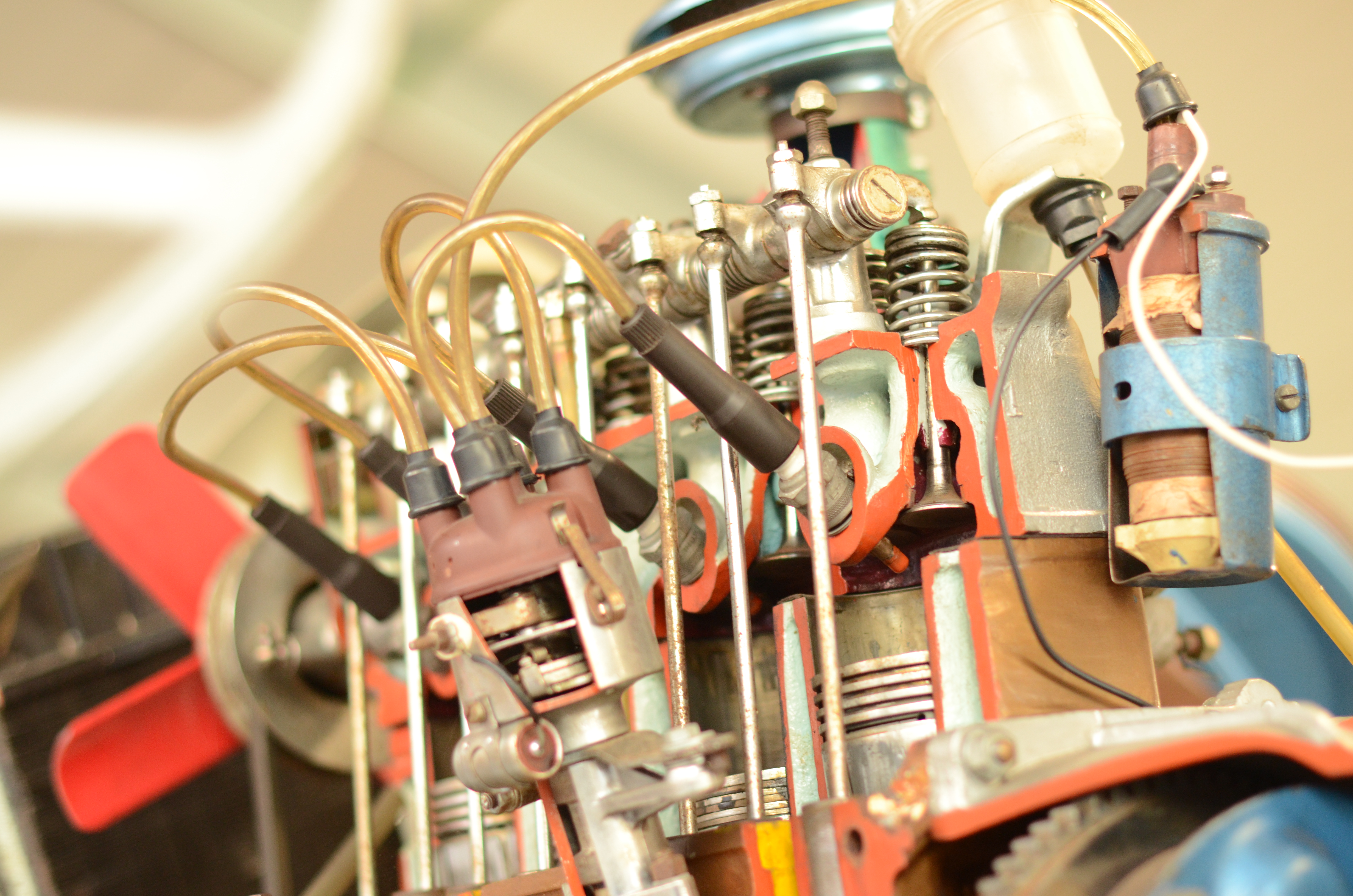 Rarissime Maquette animée d'auto Fiat Années 50