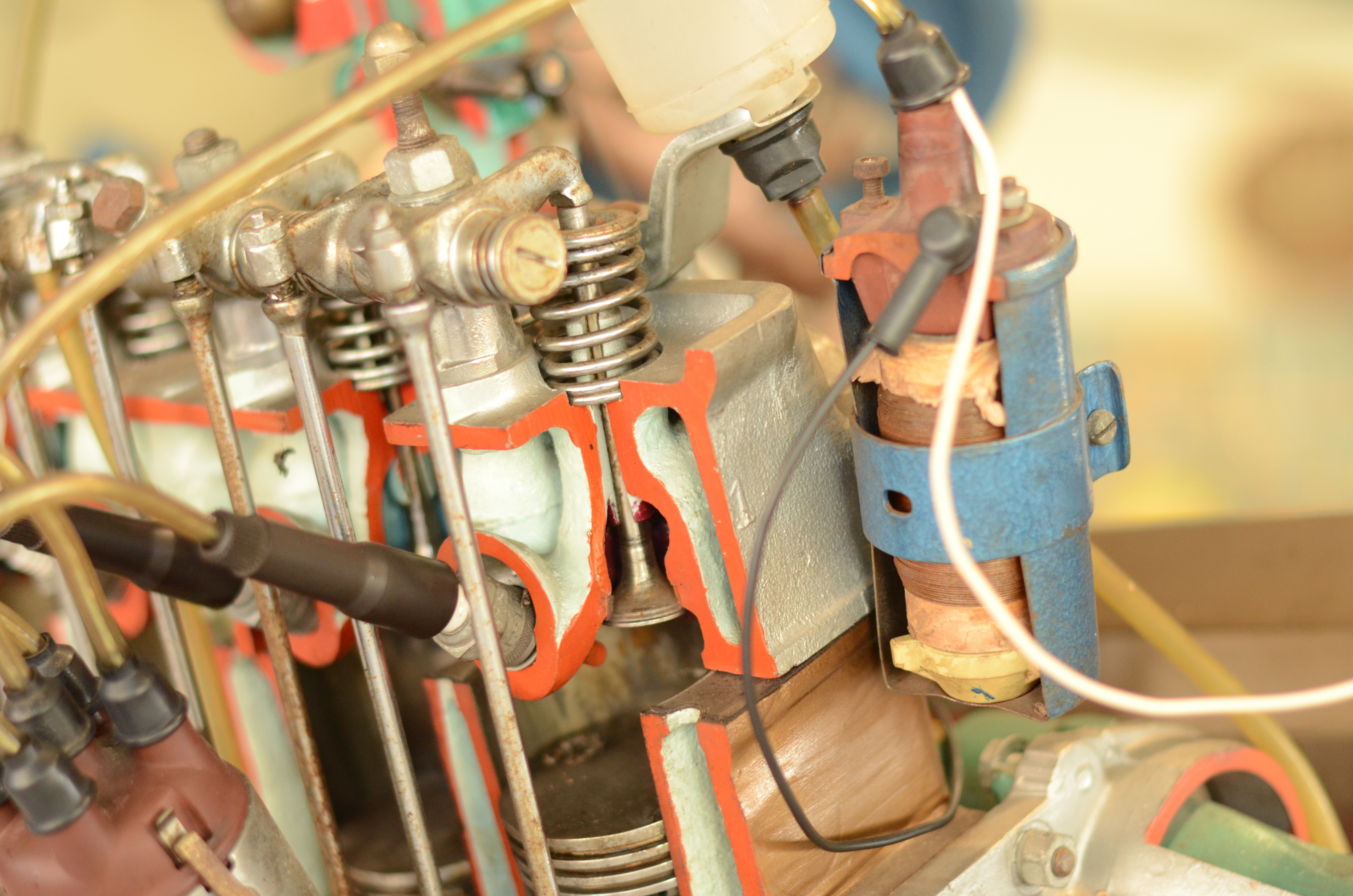 Rarissime Maquette animée d'auto Fiat Années 50